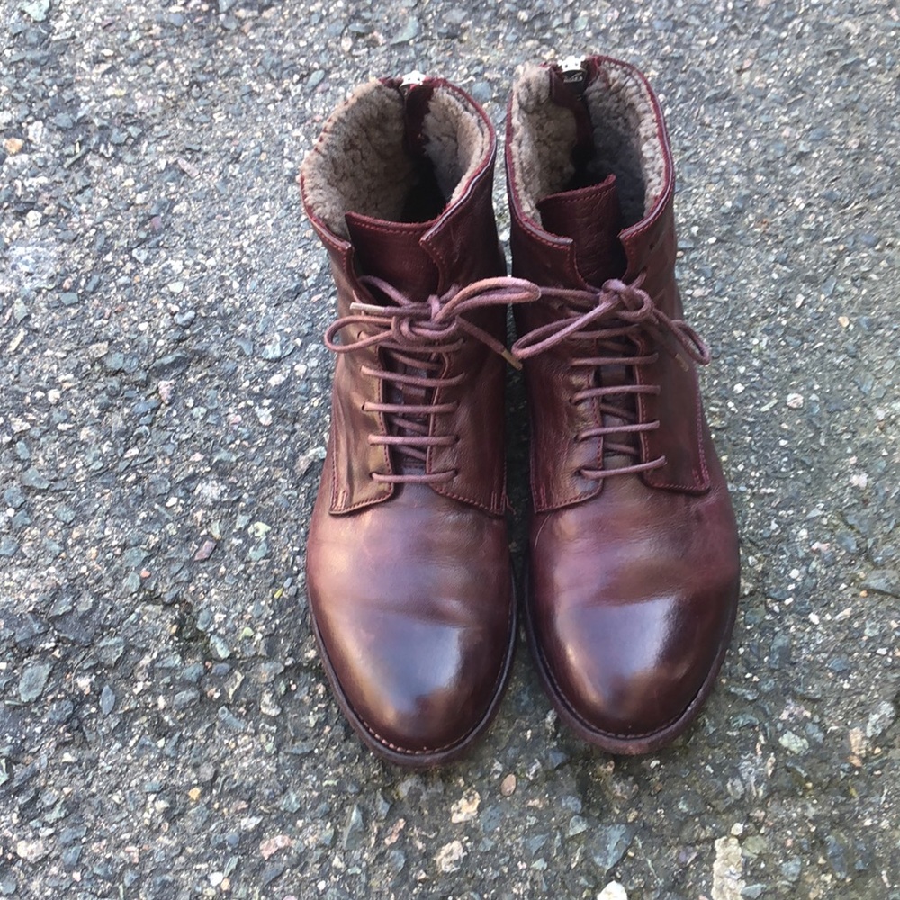 Lace-Up Boot Lexikon 123 Nero By Officine Creative Sz 37 EU 7 US - Picture 2 of 11